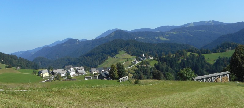 Die Mittelspitze von der Rosteige Im Soccatal in Slowenien - 89