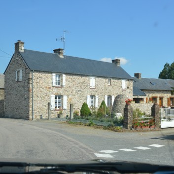 Die Westkste der Normandie mit den Mittelspitz von der Rosteige 55