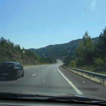 Start mit den Spitzen von der Rosteige nach Sdfrankreich 2015 - 14