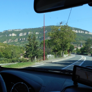 Start mit den Spitzen von der Rosteige nach Sdfrankreich 2015 - 15